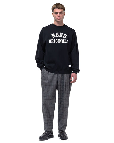 Neighborhood Basic Sweat Shirt LS Black, Sweaters