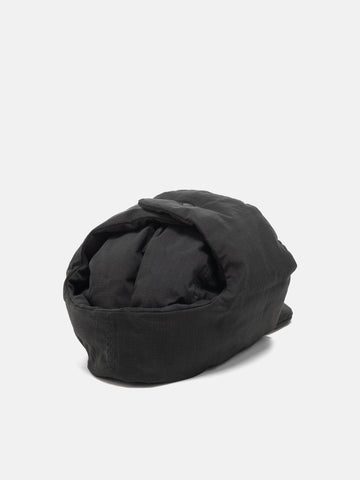 Nanga Hinoc Ripstop Down Ear Flap Cap Black, Hats