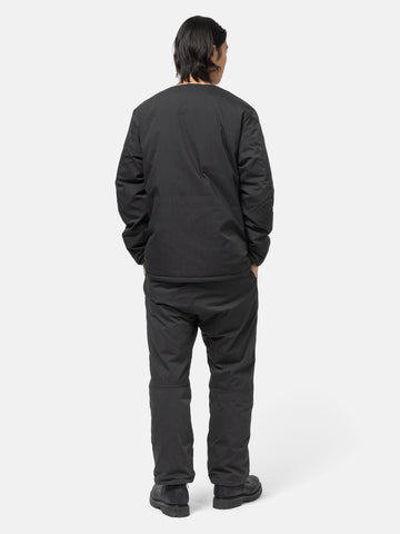 Nanga Hinoc Ripstop Inner Down Cardigan Black, Down Jackets