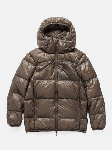 Nanga Mountain Lodge Down Hoodie Jacket Moc, Down Jackets