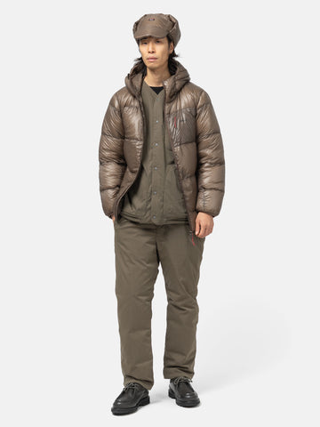 Nanga Mountain Lodge Down Hoodie Jacket Moc, Down Jackets
