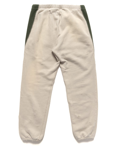 Needles 2-Tone String Sweat Pant - Cotton French Terry Beige, Bottoms