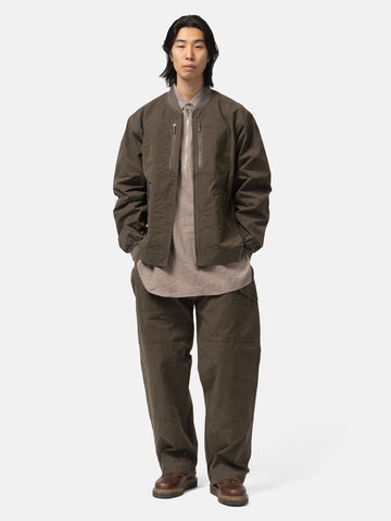 Needles B.B. Jacket - Waxed Cloth Brown, Jackets