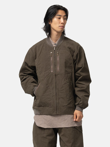 Needles B.B. Jacket - Waxed Cloth Brown, Jackets