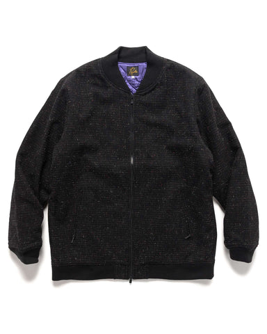 Needles B.B. Jacket - W/N Small Plaid Cloth Black, Outerwear