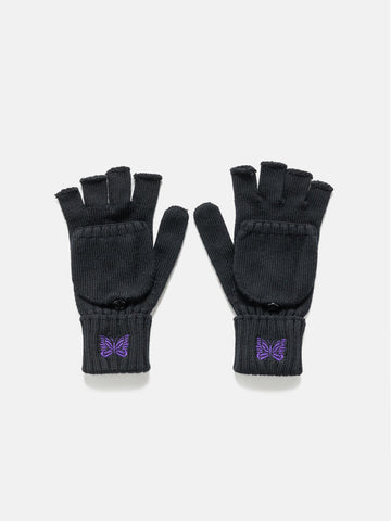 Needles-Convertible-Glove-Merino-Wool-Black-1