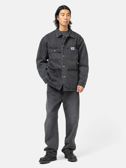Needles Coverall - Heavy Twill Black, Coats