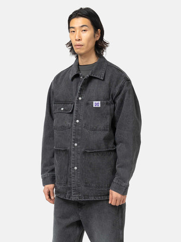 Needles Coverall - Heavy Twill Black, Coats