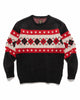 Needles Crew Neck Sweater - Argyle Black, Sweaters