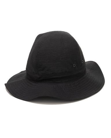 Needles Crusher Hat - C/N Oxford Cloth Black, Headwear