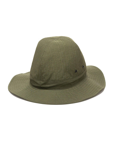 Crusher Hat - C/N Oxford Cloth Olive - HAVEN