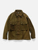 Needles Field Jacket - Wool Uneven Dye Olive, Jackets