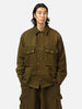 Needles Field Jacket - Wool Uneven Dye Olive, Jackets