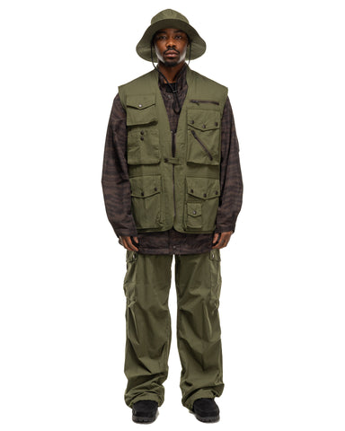 Needles Field Pant - C/N Oxford Cloth Olive, Bottoms