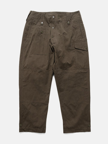 Needles Field Pant - Waxed Cloth Brown, Cargo Pants