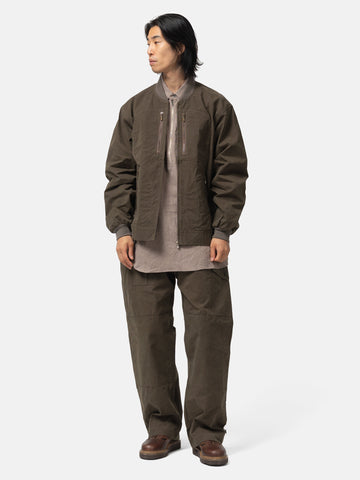 Needles Field Pant - Waxed Cloth Brown, Cargo Pants