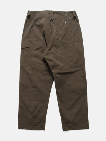 Needles Field Pant - Waxed Cloth Brown, Cargo Pants