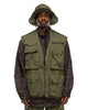 Needles Field Vest - C/N Oxford Cloth Olive, Outerwear
