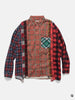 Needles Flannel Shirt -> 7 Cuts Wide Shirt Assorted, Shirts