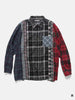 Needles Flannel Shirt -> 7 Cuts Wide Shirt Assorted, Shirts