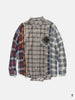 Needles Flannel Shirt -> 7 Cuts Wide Shirt Assorted, Shirts