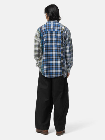 Needles Flannel Shirt -> 7 Cuts Wide Shirt Assorted, Shirts