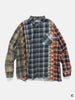 Needles Flannel Shirt -> 7 Cuts Wide Shirt Assorted, Shirts