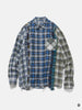 Needles Flannel Shirt -> 7 Cuts Wide Shirt Assorted, Shirts