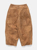 Needles H.D. Apron Painter Pant - Duck Canvas / Kakishibu Paint Dk. Brown, Pants