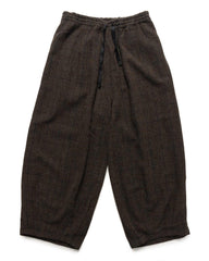 Needles H.D.P. Pant - Wool Windowpane Olive, Bottoms