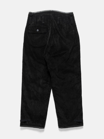 Needles Over Pant - 8W Corduroy Black, Pants
