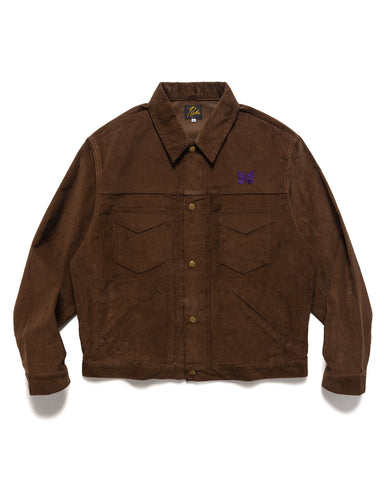 Needles Penny Jean Jacket - C/PE 14W Corduroy Brown, Outerwear