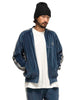 Needles R.C. Track Jacket - C/PE Velour Marine Blue, Sweaters