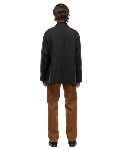 Needles Raglan Jacket - Poly Dobby Cloth Black, Outerwear