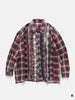 Needles Flannel Shirt -> Ribbon Wide Shirt Assorted, Shirts
