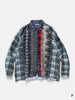 Needles Flannel Shirt -> Ribbon Wide Shirt Assorted, Shirts