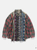 Needles Flannel Shirt -> Ribbon Wide Shirt Assorted, Shirts