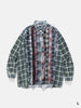 Needles Flannel Shirt -> Ribbon Wide Shirt Assorted, Shirts