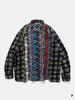Needles Flannel Shirt -> Ribbon Wide Shirt Assorted, Shirts