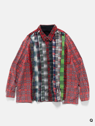 Needles Flannel Shirt -> Ribbon Wide Shirt Assorted, Shirts