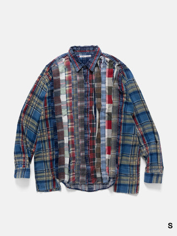 Needles Flannel Shirt -> Ribbon Wide Shirt Assorted, Shirts