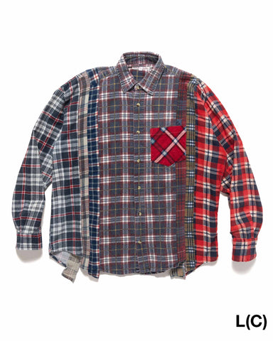 Needles Rebuild by Needles Flannel Shirt -> 7 Cuts Shirt Assorted, Shirts