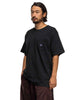 Needles S/S Crew Neck Tee - Poly Jersey Black, Shirts