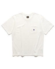 Needles S/S Crew Neck Tee - Poly Jersey White, Shirts