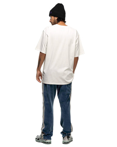 Needles S/S Crew Neck Tee - Poly Jersey White, Shirts