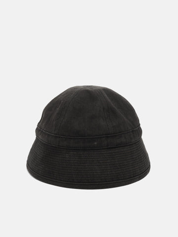 Needles Sailor Hat - C/L Canvas / Sumi Dye Black, Hats