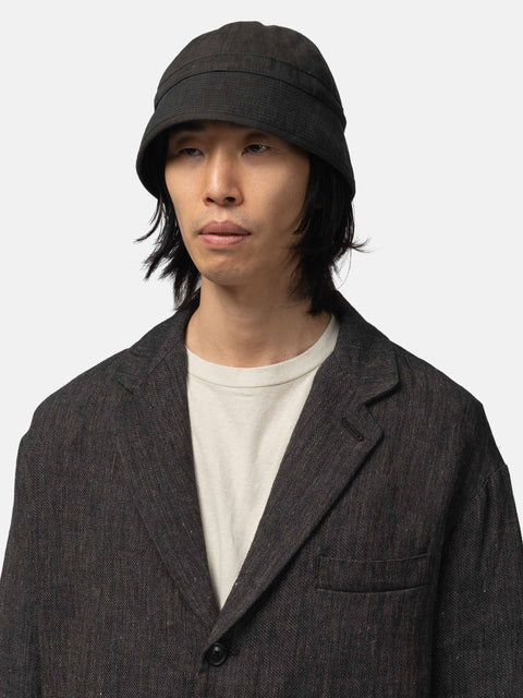 Needles Sailor Hat - C/L Canvas / Sumi Dye Black, Hats