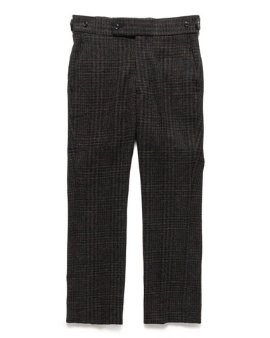 Needles Side Tab Trouser - Wool Glen Plaid Charcoal, Bottoms