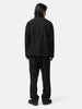 Needles Side Tab Tucked Trouser - Poly Double Cloth Black, Pants