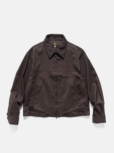 Needles-Sport-Jacket-Cavalry-Twill-Brown-1
